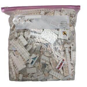 🤍Classic White Legos, 2lb. Bag of White Legos - BUNDLE ANY 2 BAGS FOR $40!!🤍
